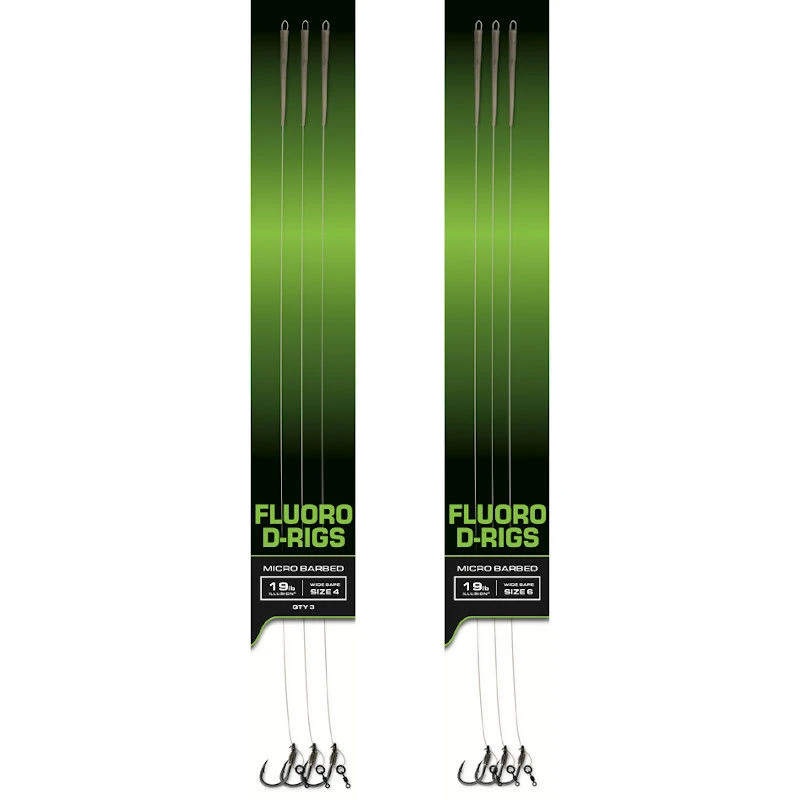 Fox Carp Ready Fluoro D-Rig Rigs